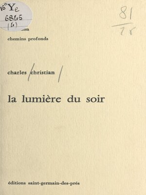 cover image of La lumière du soir